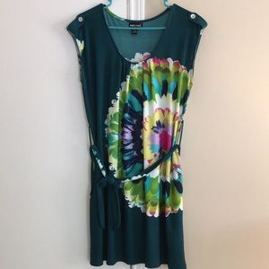 Casual colorful cocktail dress